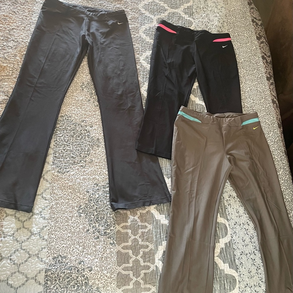 3 Nike Workout Bottoms size XL
